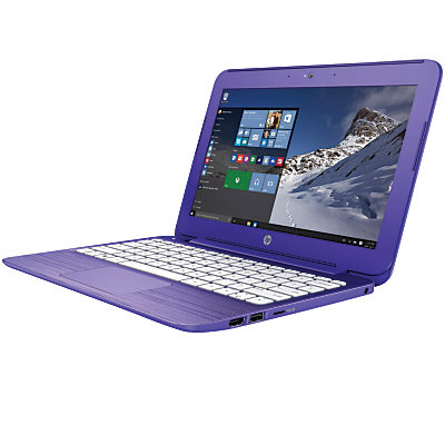 HP Stream 11 Laptop, Intel Celeron, 2GB RAM, 32GB, 11.6  Violet Purple